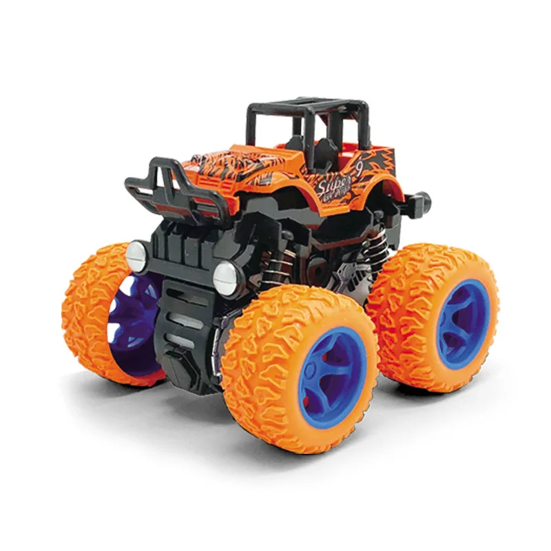 

Child Inertia Four-Wheel Drive Off-Road Dumping Boy Simulation Toy Model Stunt Swing Bigfoot Car
