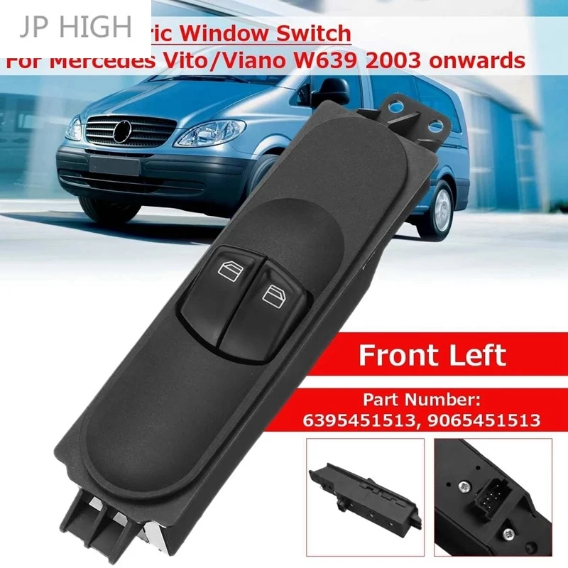 

Кнопка управления стеклоподъемником для Mercedes-Benz Viano Vito Bus Vito/Mixto Kasten 2003- 6395451513 9065451513