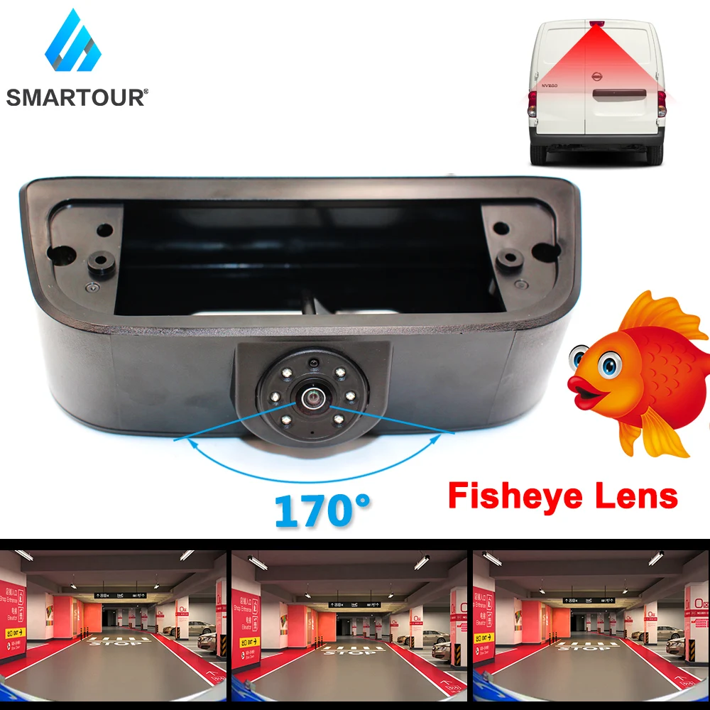 

Car Rear View Camera Brake Light for Nissan NV200 2010-2017 High-Position Brake Light Parking And Reversing Rear View Camera CCD