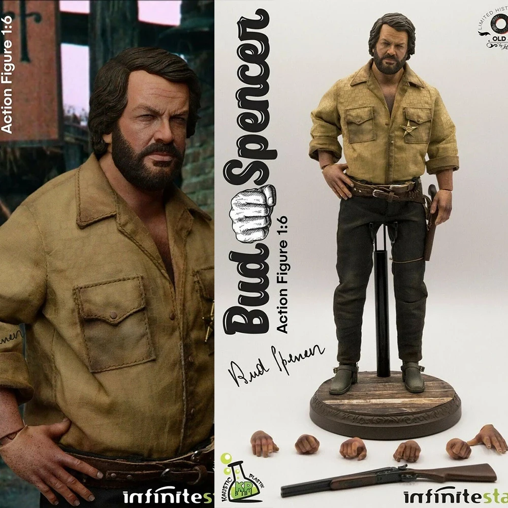 

In Stock 1/6 Bud Spencer Statue Figure Model with Base For Collection KAUSTIC PLASTIK & Infinite Statue Genuine Authorization