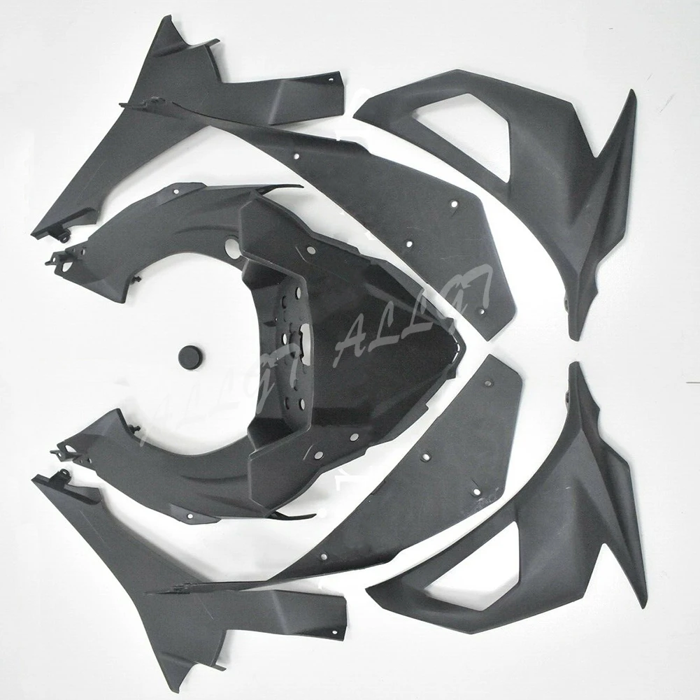 Внутренние крышки Raw черный комплект обтекателей маленький Picese подходит для Kawasaki