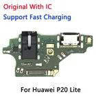 P20 Lite Оригинальный Новый зарядный порт разъем гибкий кабель для зарядного порта Huawei P20 Lite