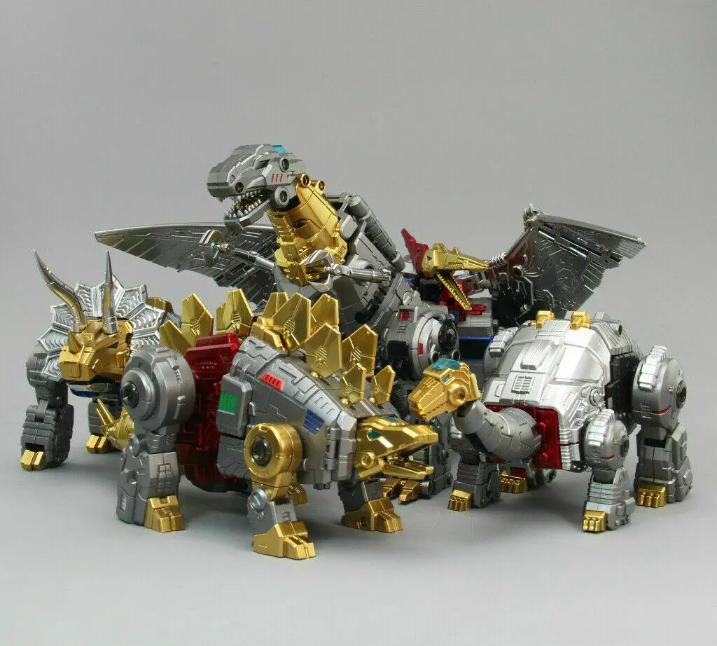 Toyworld/Новая годовщина 10 лет на заказ металлическая фигурка робота динозавра
