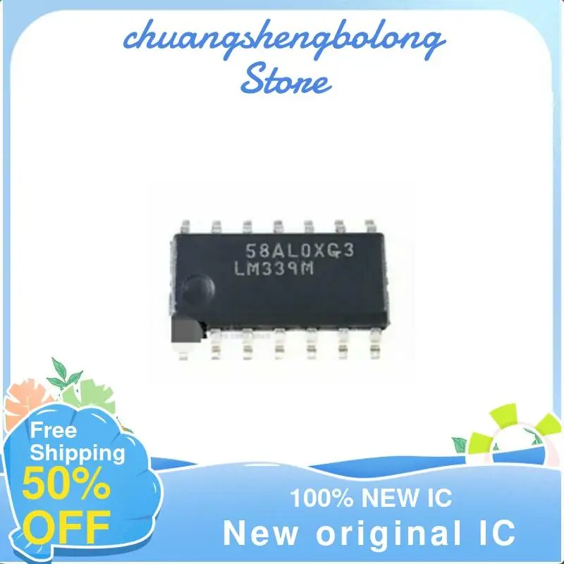 

10-200 шт. LM339M LM339MX SOP-14 новый оригинальный IC