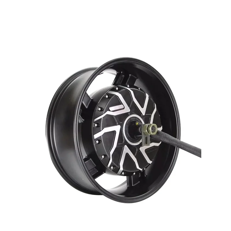 

QSMOTOR 12000W Electric Motorcycle Hub Motor with 6.0x17 Wheel