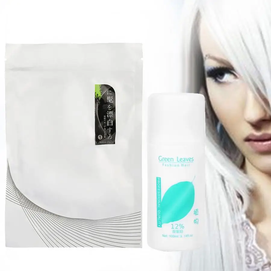 

Hair Dye Hair Color Cream Lightening Bleaching Hairdressing Powder Hair Styling Powder Hair Care100g Hair Whitening Cream Salon