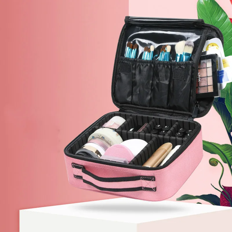 

Новинка чехол для макияжа Профессиональный косметический чехол для женщин водонепроницаемый органайзер для макияжа дорожные сумки для хр...
