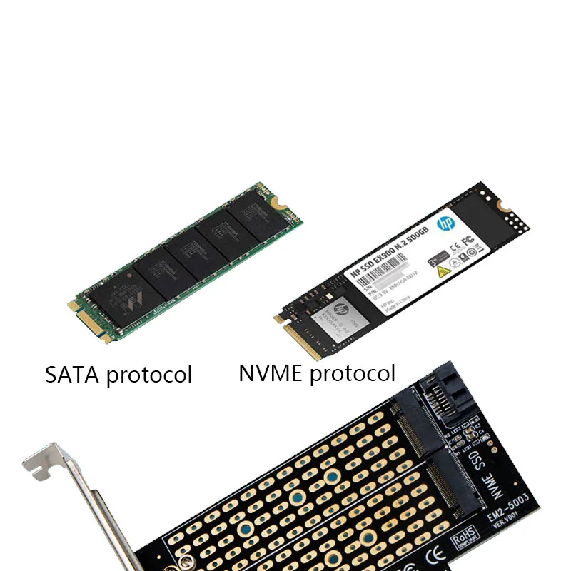 Адаптер PCIE на M2/M.2 адаптер SATA M.2 SSD NVME/M2 M2 PCI-E ключ M + B | Компьютеры и офис