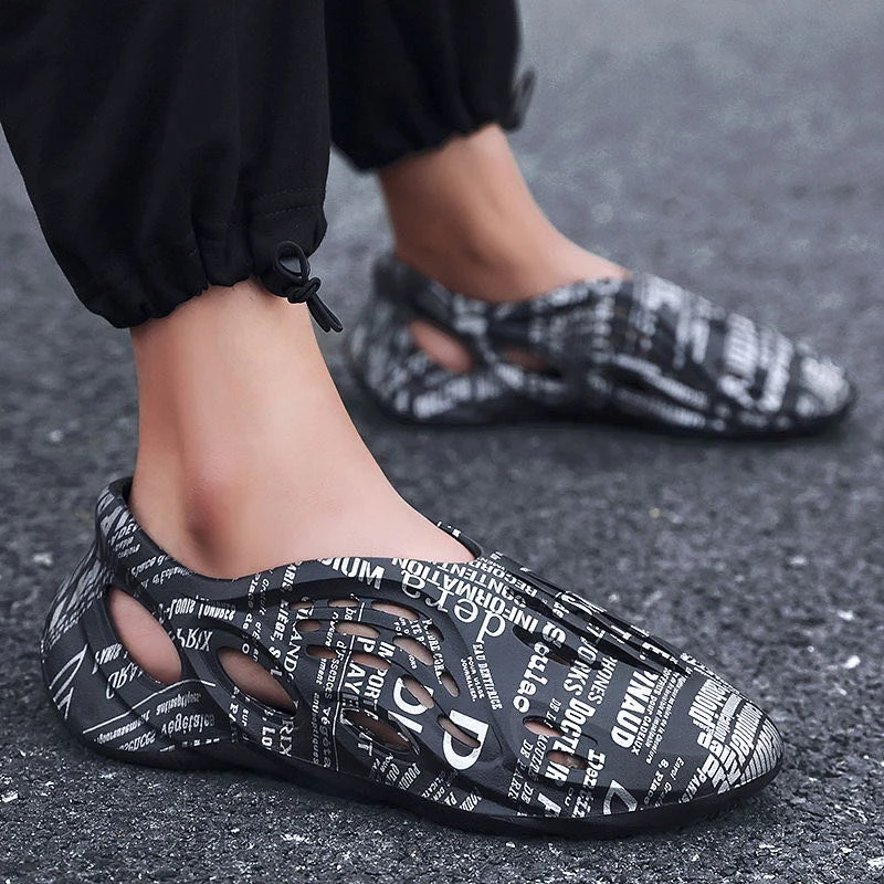 

newMen's beach sandals 2020 new casual shoes summer Roman beach shoes sports sandals and slippers for menfor men