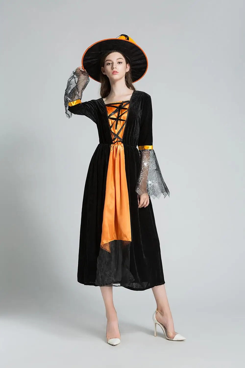 Новинка Хэллоуин ведьма взрослая ролевой косплей мечта | Тематическая одежда и