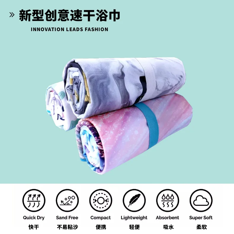 

Retro Floral Printed Beach Towel Outdoor Water Sports Towel Quick Drying Swim Spring Bath Towels Portable Yoga Mat Beach Blanket
