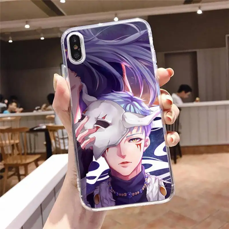 

Anime Shin Ah Akatsuki No Yona Phone Case Transparent for iPhone 6 7 8 11 12 s mini pro X XS XR MAX Plus