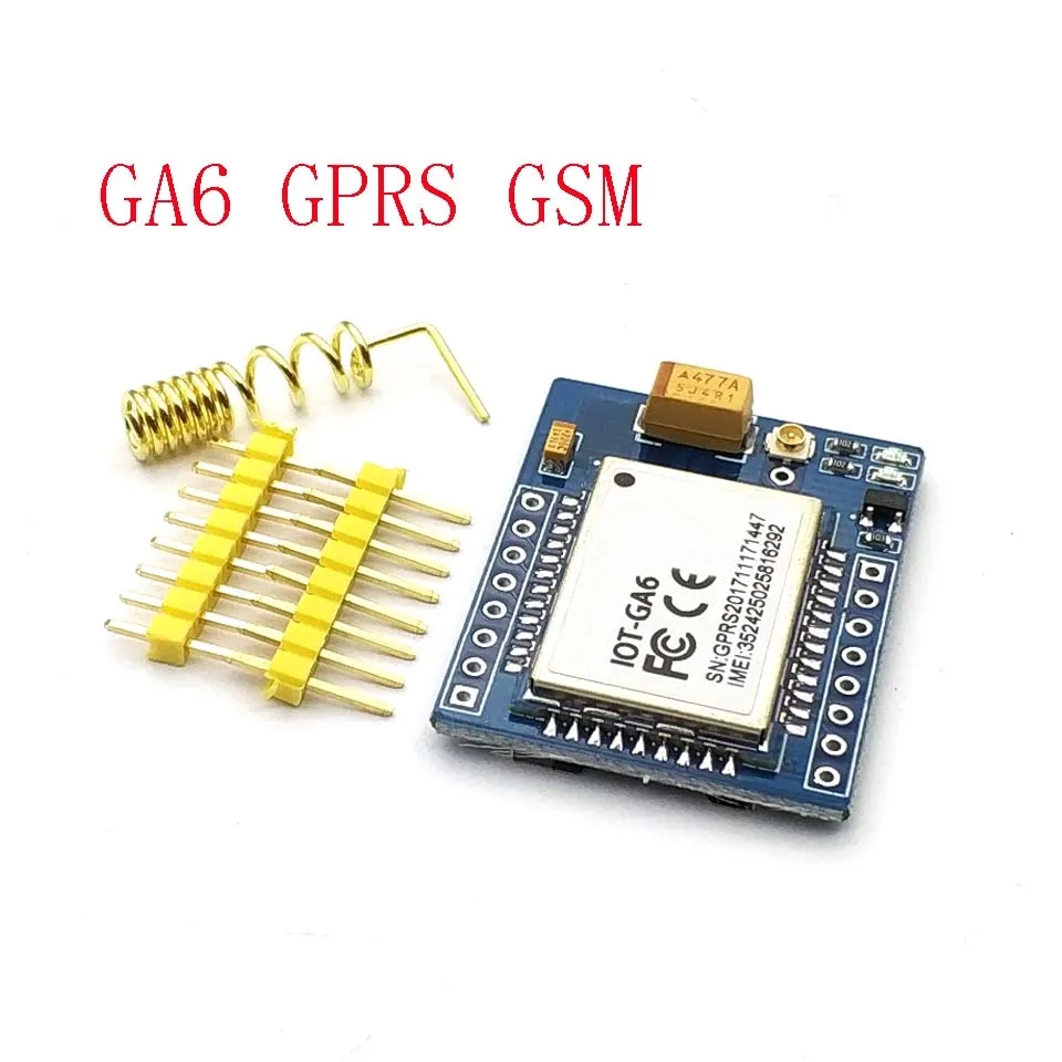 Мини A6 GA6 GPRS комплект GSM беспроводной модуль расширения антенна протестированная