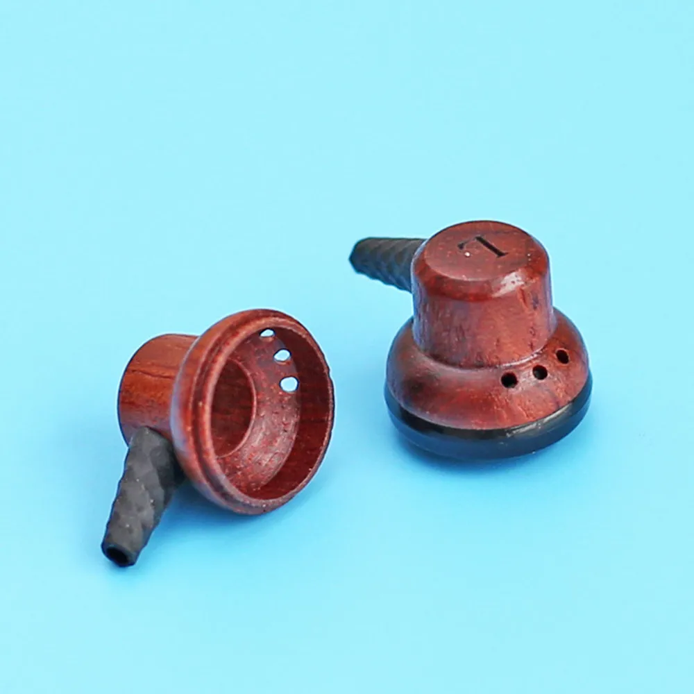 

One Pair 14.2mm Wooden Earbuds Shell Speaker Housing Earphone Cavity Earphone accessories