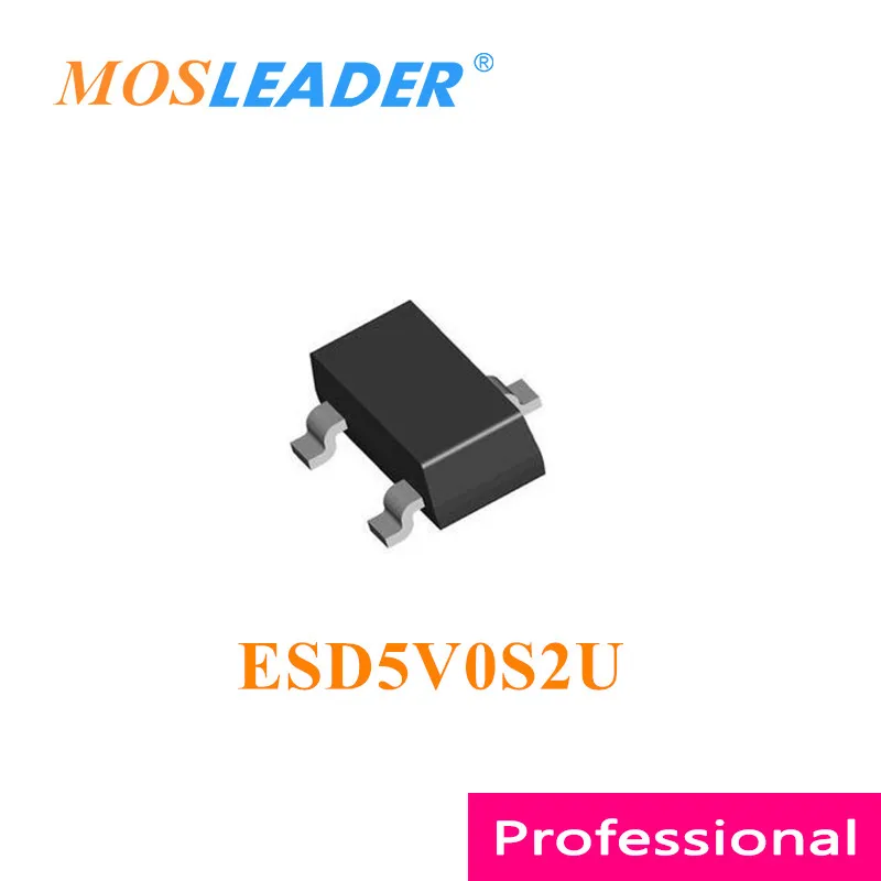 Mosleader ESD5V0S2U SOT23 3000PCS ESD5V0S2U-06 E6327 ESD защита сделано в Китае высокое качество |