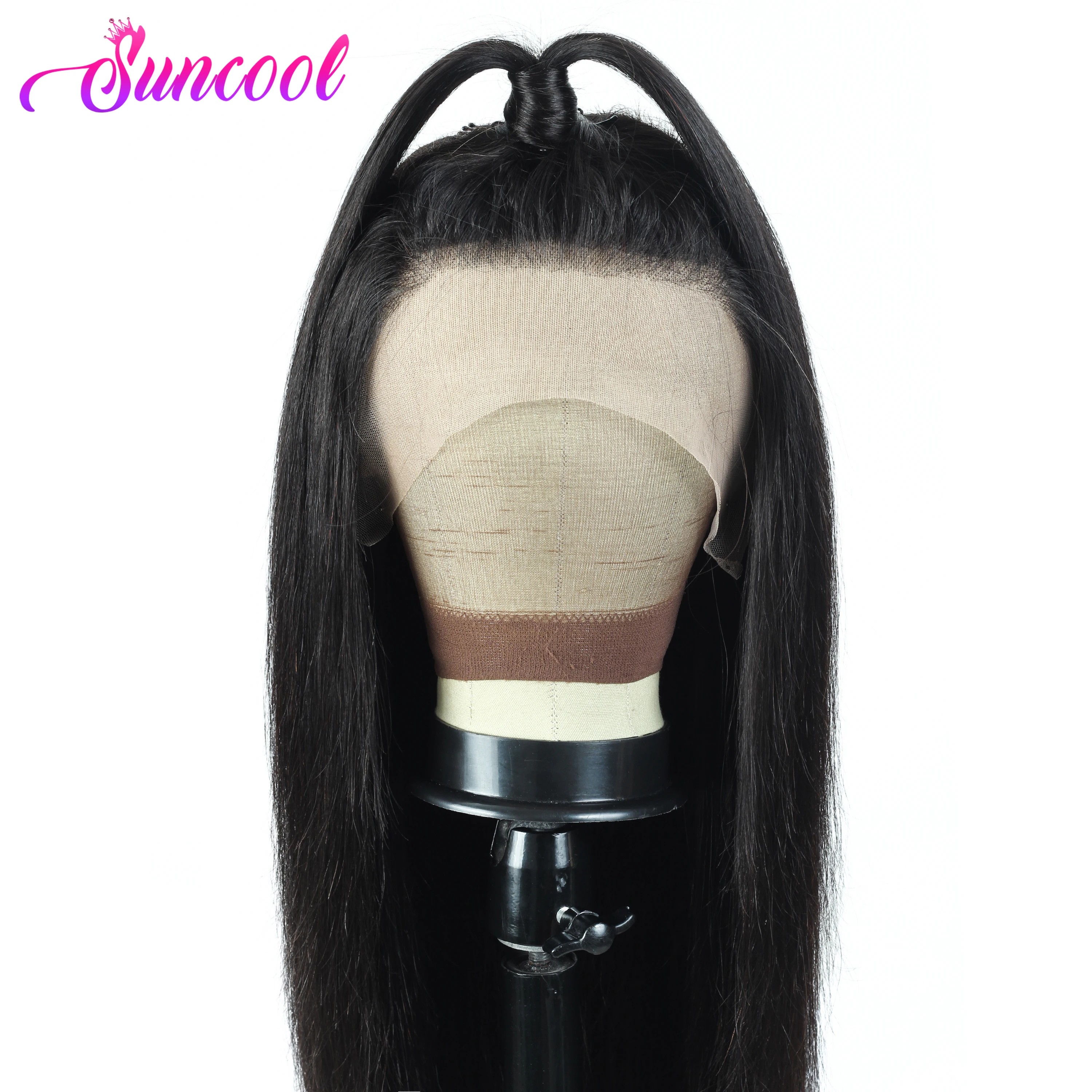 

Brazilian Straight Lace Front Wig 150% Density 13x4 Straight Lace Front Human Hair Wigs 4x4 Lace Closure Wig Suncool Non-remy