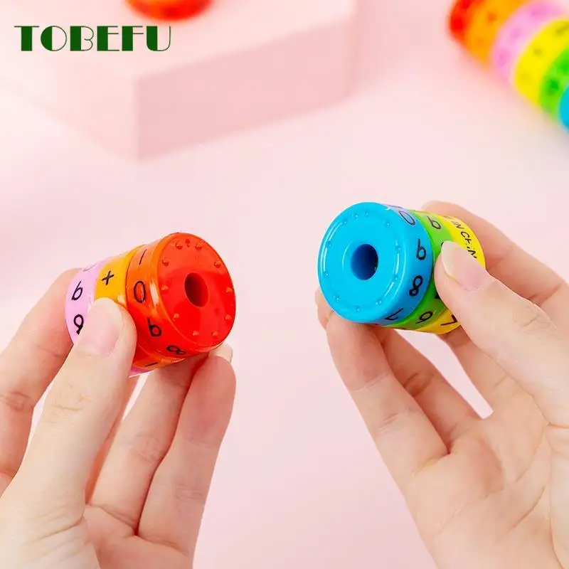 6 шт. магнитные Монтессори детские дошкольные образовательные пластиковые