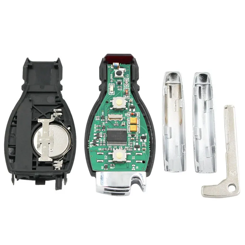 Умный Автомобильный ключ дистанционного управления с 2 кнопками 315 МГц или 433 NEC BGA