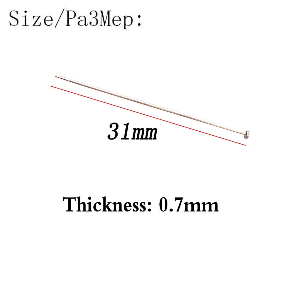 1000 шт./корт. Булавки из нержавеющей стали булавка для одежды шелковая атласная