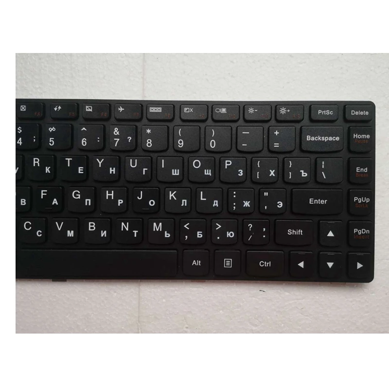 Русская черная новая клавиатура для ноутбука LENOVO G400 G490 G410 G490AT G410AM G410AT G405 A AM AT |