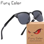 Поляризованные солнцезащитные очки из алюминиево-магниевого сплава в стиле ретро, HD, для мужчин и женщин, 3016