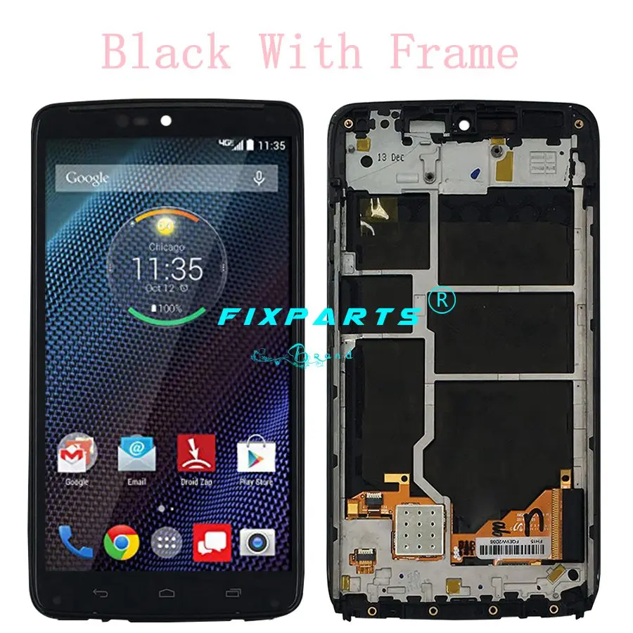 Оригинальный ЖК дисплей для Motorola Moto Droid Turbo LCD XT1254 сенсорный экран дигитайзер