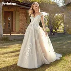 Кружевное платье для свадебной вечеринки с V-образным вырезом