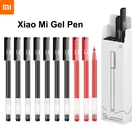 Ручка гелевая Xiaomi 0,5 мм, сверхпрочная ручка для письма для студентов, офиса, быстросохнущие чернильные ручки, гладкие чернила MIKUNI для художника
