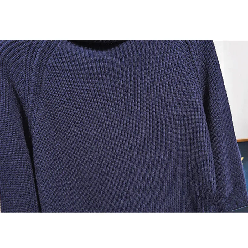 

Autumn Plus Size Two Piece Set Women Winter New Cashmere Sweater Pullover Long Sleeve Tops Temperament Pants Female Outfits H966