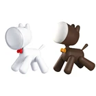 Ночник в форме мультяшной собаки, светодиодный Ночной светильник с USB, мультяшный светильник с регулируемой яркостью, для детей, малышей, для грудного вскармливания