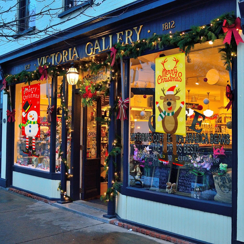 Гирлянда С Рождеством Декор для дома Рождественский украшения Рождество на