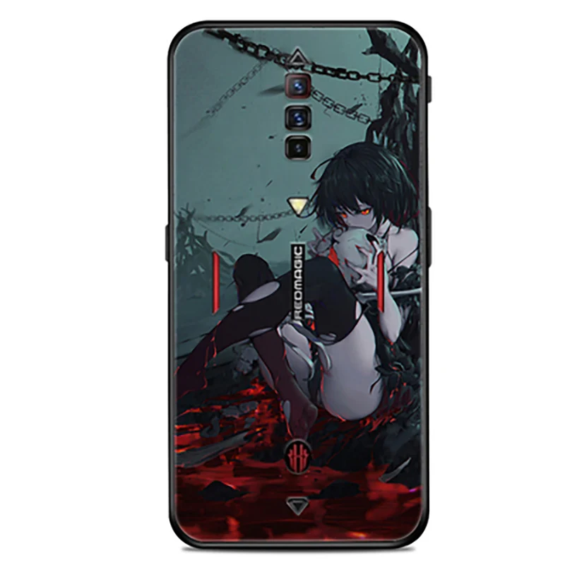 Чехол для Red Magic 6 NX669J тонкий мягкий матовый ударопрочный чехол из ТПУ ZTE Nubia 6S Pro NX669S