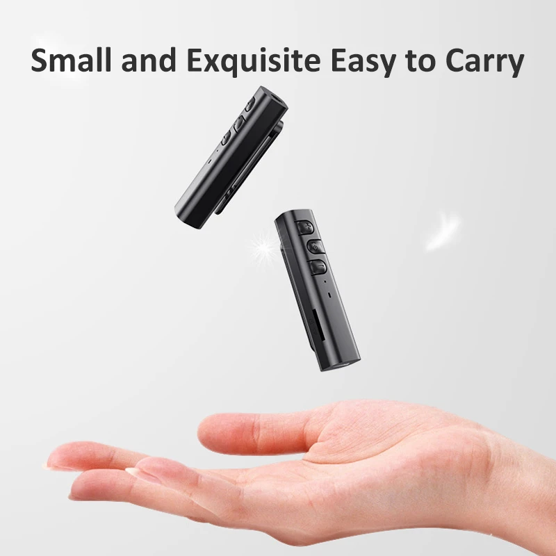 For MP3 Car PC Headphones 3.5mm Jack Wireless Bluetooth 5.0 Receiver Aux Audio Adapter Support TF Card Earphone Music | Мобильные