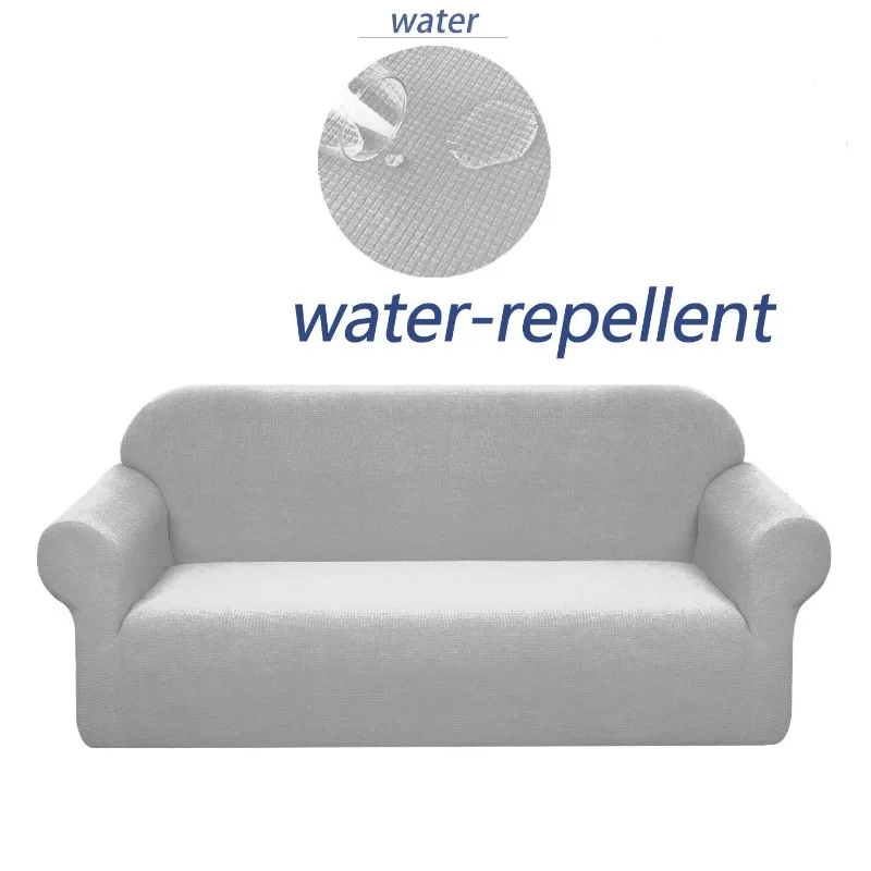 waffle stretch wrap sofa cover living room couch protective cover wear resistant waterproof combination sofa corner cover free global shipping