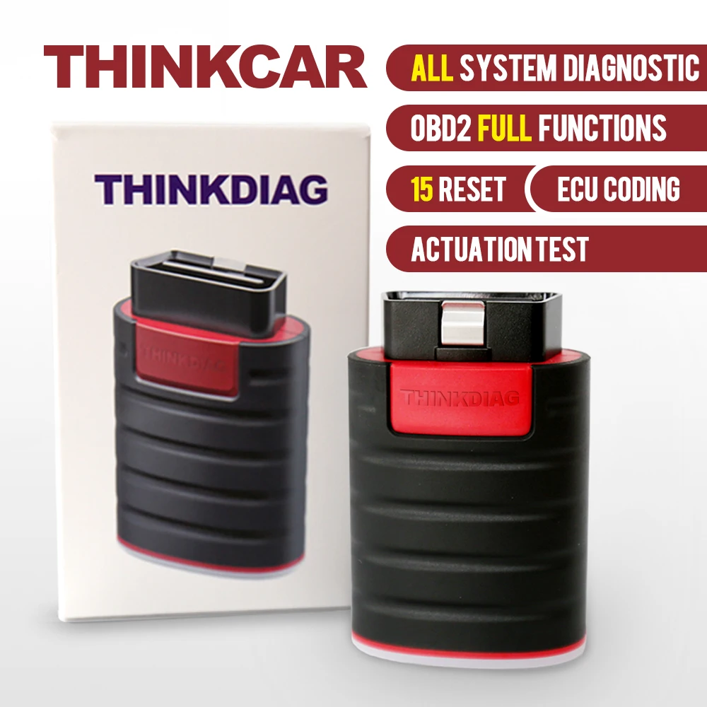 Thinkcar ThinkDiag полный OBD2 все системы диагностический инструмент 15 сброс сервиса