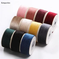 kewgarden 1 5 1 25mm 38mm soft velvet ribbon diy make bows hair accessories handmade carfts sewing gift packing 10 yards