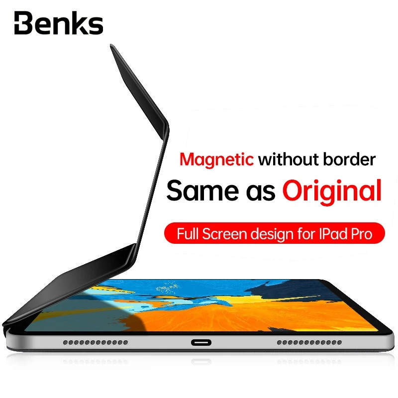 Магнитный чехол Benks для IPad Pro 11 12 9 дюйма 2020 2021 Air4 10 Ультратонкий с откидной крышкой