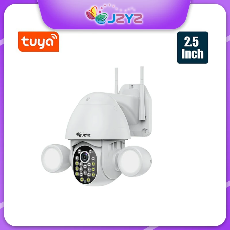 Tuya Smartlife с прожектор Yardlight ip камера видеонаблюдения поддержкой Wi Камера 3MP двойной