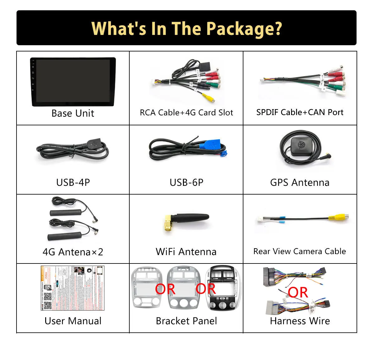 Автомобильный мультимедийный плеер Qualcomm 8Core Android для Kia Cerato Spectra 1 LD 2004-2008 GPS радио 360