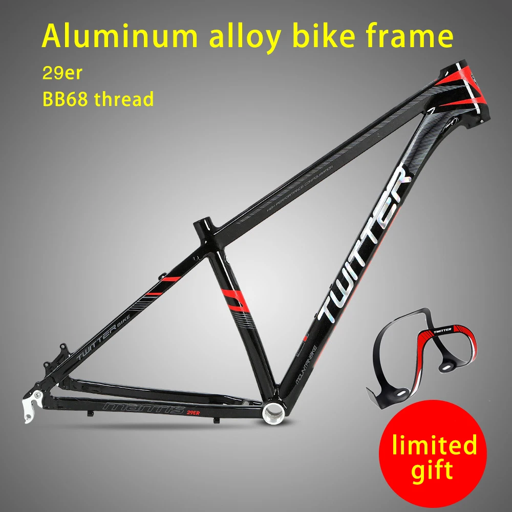 

Aluminum Alloy Bicycle Frame Cuadro Quadro MTB 29er Aluminio Cadre VTT Marco De Bicicleta Velo Mountain Bike Parts Inner Routing