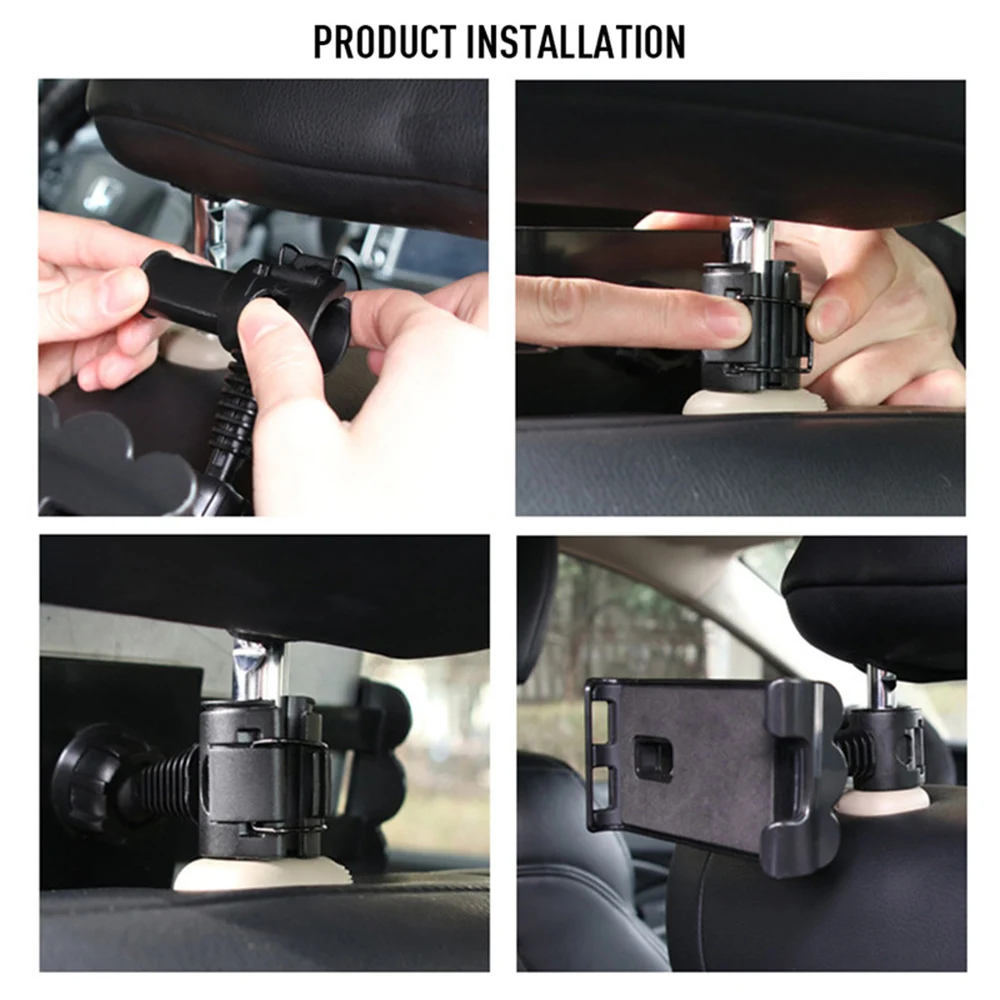 Adjustable Car Tablet Stand Holder Universal For Ipad Accessories Seat Back Bracket 4-11 Inch | Компьютеры и офис