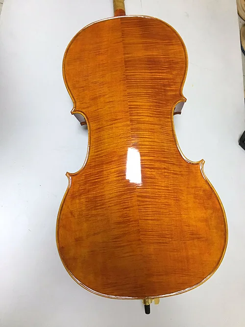 Высококачественная Виолончель ручной работы из массива дерева 4/4 3/4 Струнные