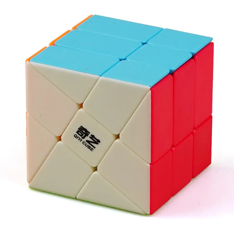 Colorful WINDMILL QiYi куб-мельница 3x3x3 скорость для шариков волшебный куб головоломка игрушка антистресс Rubis Neo Cubo Magico дети rubix магнитные игрушки - Color: Colorful WINDMILL