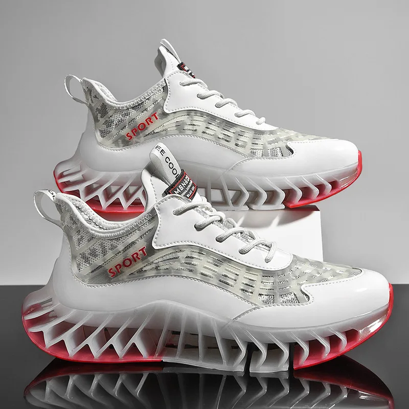 

2021 Mesh Breathable Casual Men's Student Sports Shoes Men's Casual Shoes Running Shoes