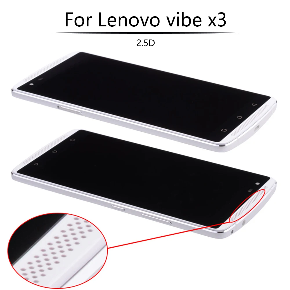5.5&quot Original IPS For LENOVO Vibe X3 LCD Display Touch Screen with Frame Lenovo x3 Replacement X3C50 X3C70 X3A40 | Мобильные