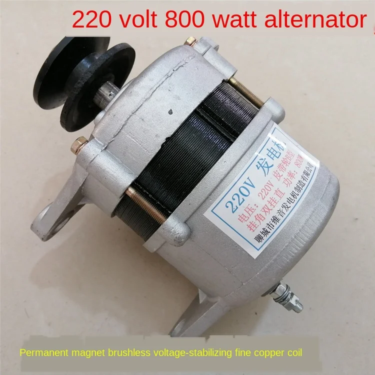 Шкив постоянный магнит 220v 800w 1500w ватт блок питания новый медный провод бытовой AC
