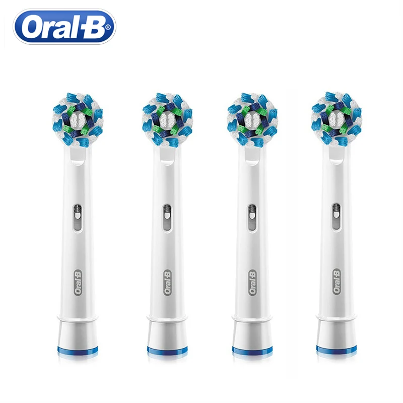 Электрическая зубная щетка Oral B сменные головки перекрестное действие