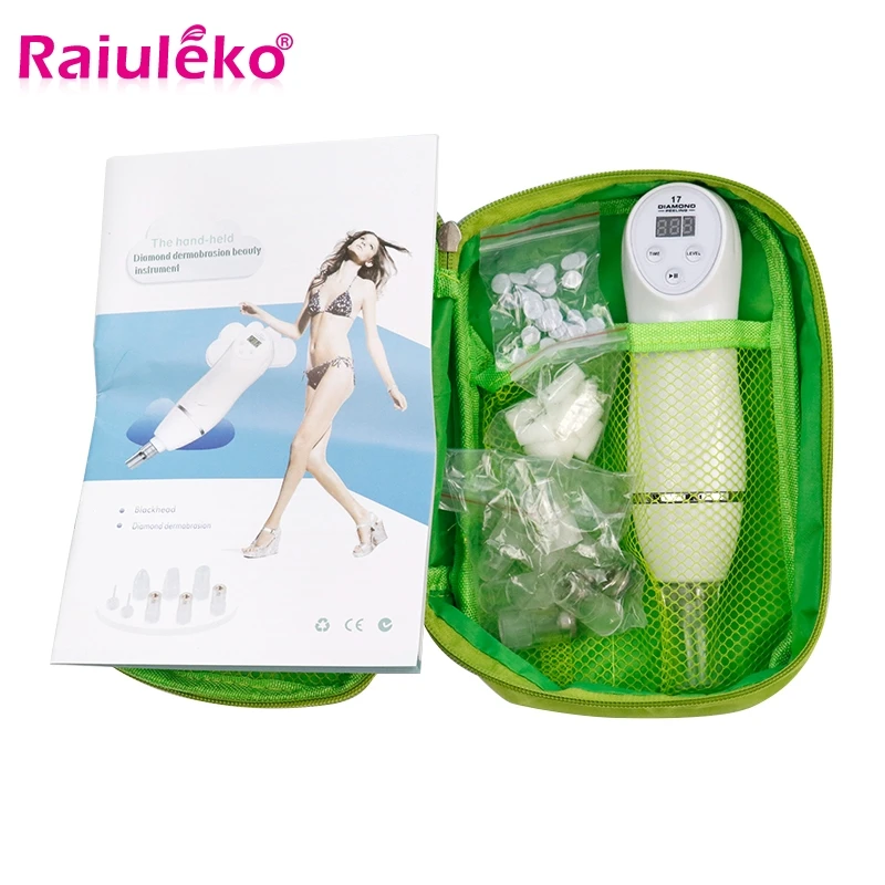 Машинка для ухода за кожей с 7 наконечниками дермабразии глубокое Удаление пор