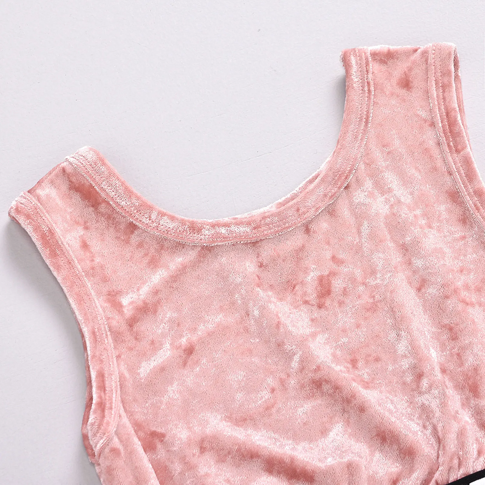 

New Fashion Trend Girl Summer Clothes Letter Print Short Sleeve Children's Tanks Tops +Shorts set Two-piece Street Dance Wear