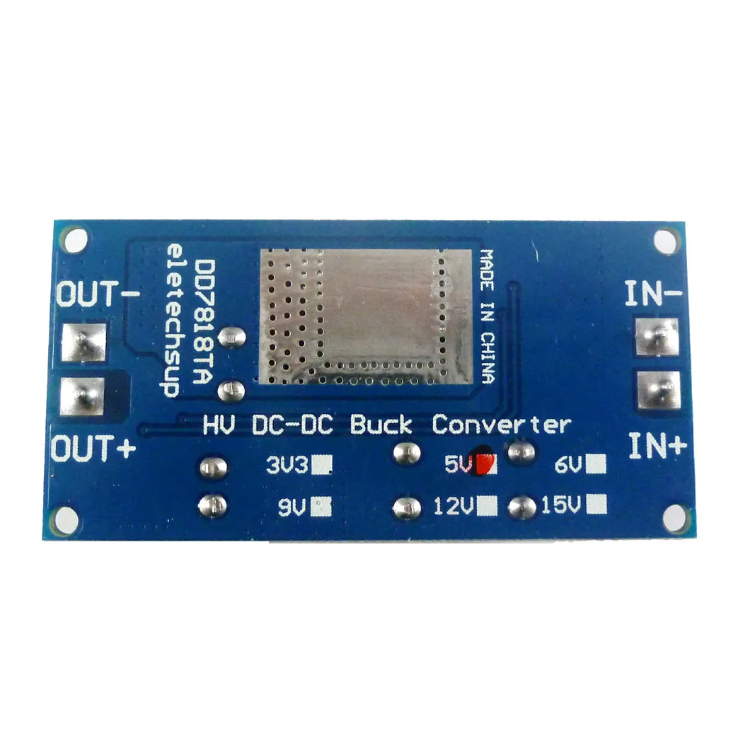 2.1A Высоковольтный преобразователь постоянного тока EBike понижающий модуль